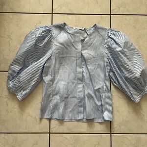 Zara Puff Sleeve Blouse